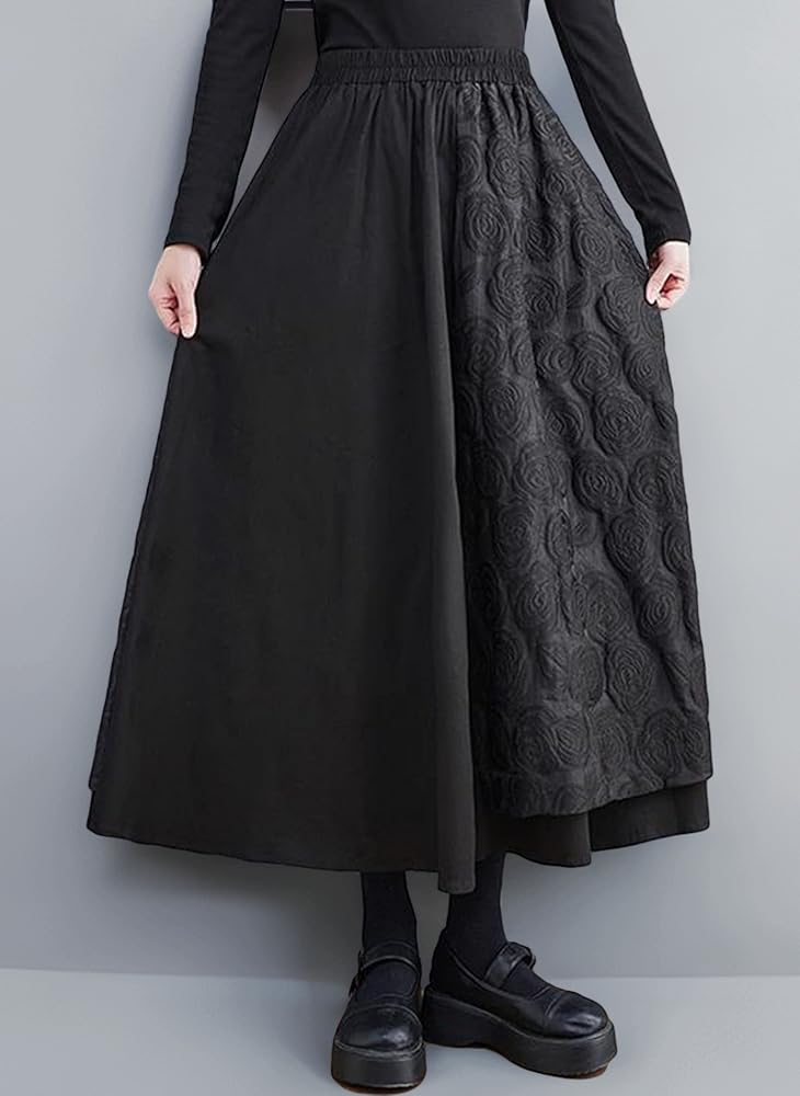 美品・定番品　ドゥーズィエムクラス フレアスカート ロング　Aライン　38 美品・定番品 ドゥーズィエムクラス フレアスカート ロング A